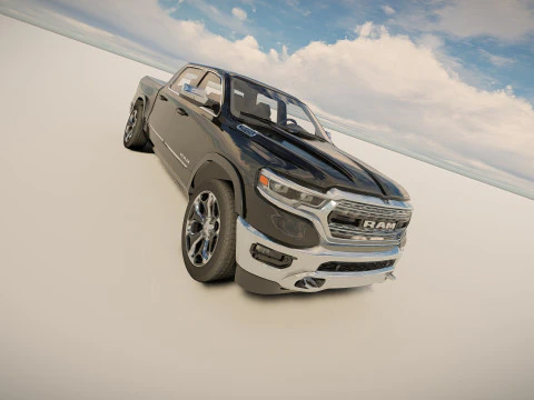 Dodge RAM 1500 2024 3D Model