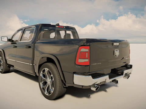 Dodge RAM 1500 2024 3D Model