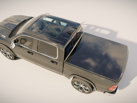 Dodge RAM 1500 2024 3D मॉडल