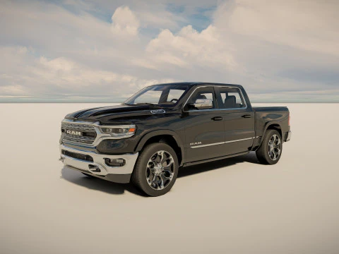 Dodge RAM 1500 2024 3D Model