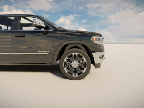 Dodge RAM 1500 2024 3D मॉडल