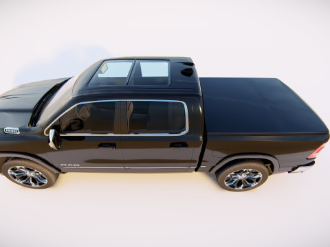 Dodge RAM 1500 2024 3D मॉडल