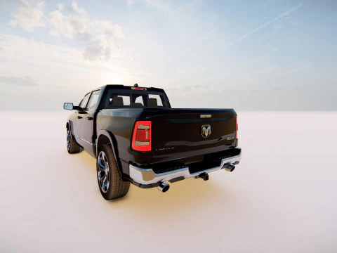Dodge RAM 1500 2024 3D Model