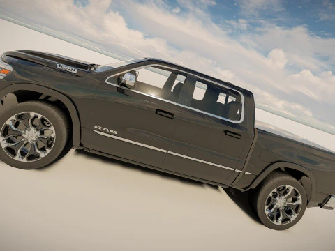 Dodge RAM 1500 2024 3D Model