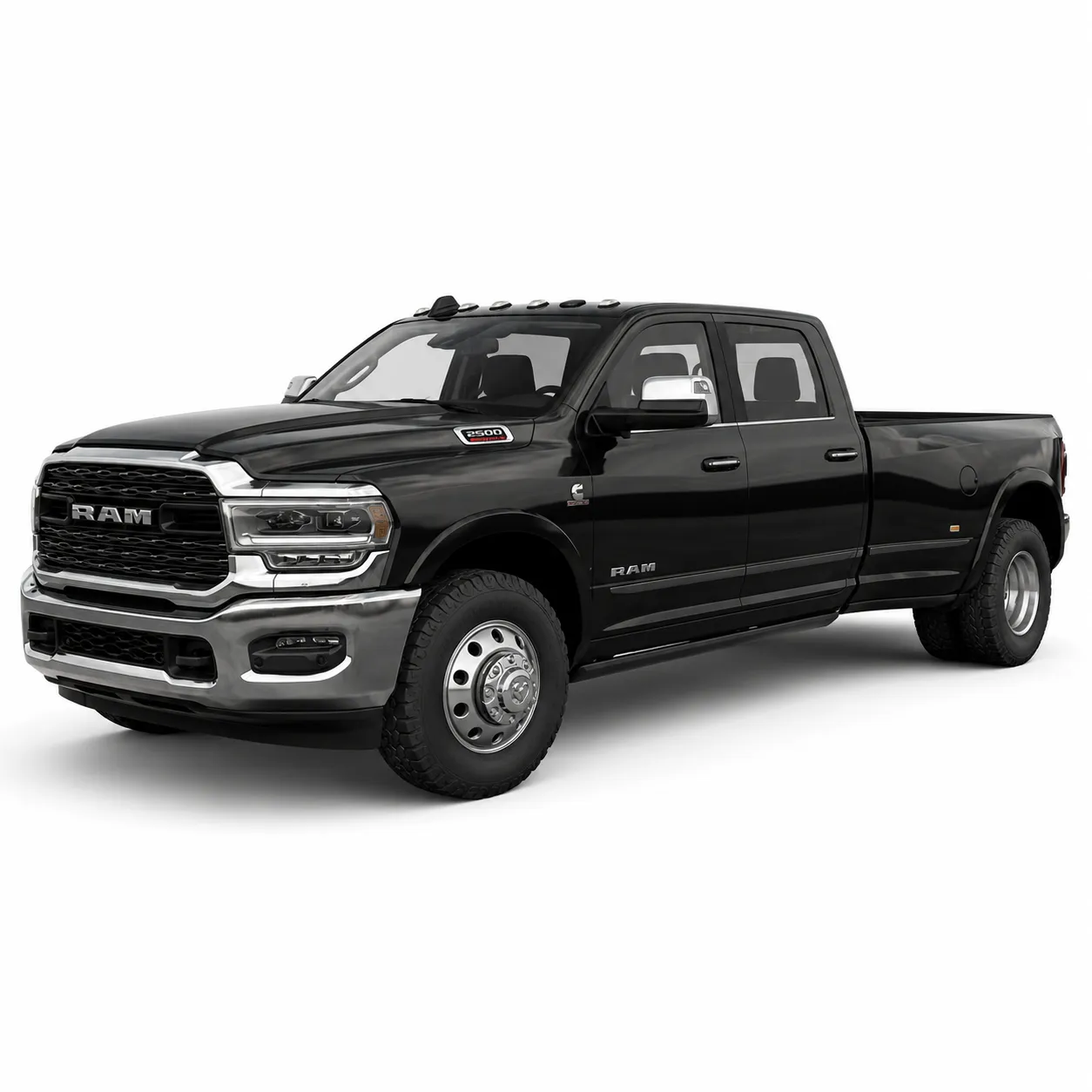 Dodge RAM 1500 2024 3D Model .c4d .max .obj .3ds .fbx .stl .blend