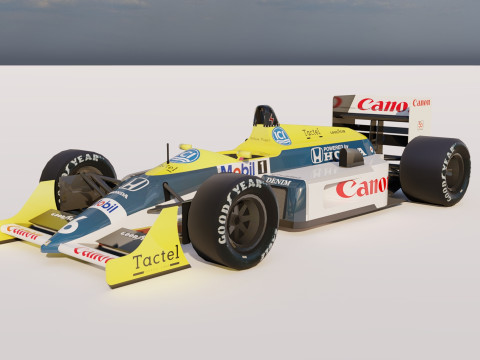 F1 Williams FW12 3D-Modell