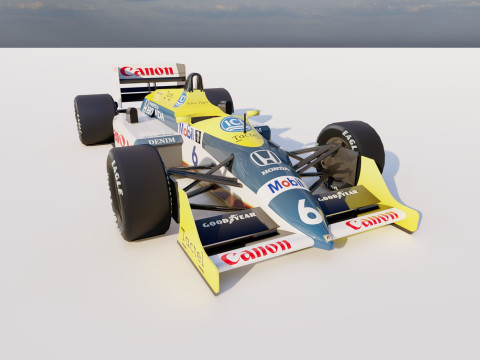 F1 Williams FW12 3D-Modell