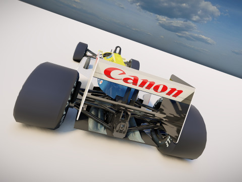F1 Williams FW12 3D-Modell