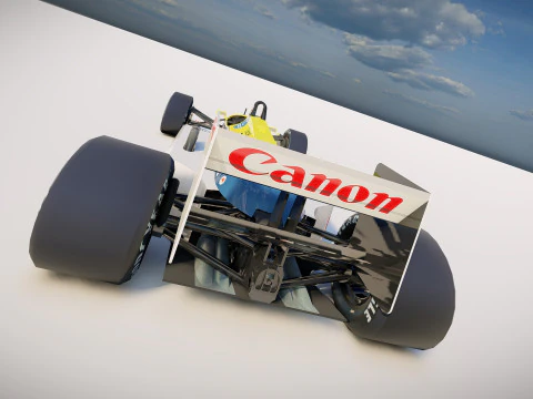 F1 Williams FW12 3D Model