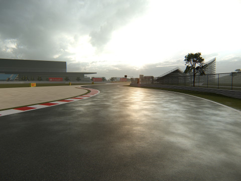 Autodromo Internacional San Angustino Modello 3D