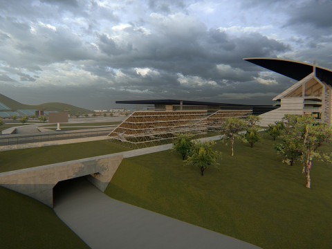 Autodromo Internacional San Angustino Modello 3D