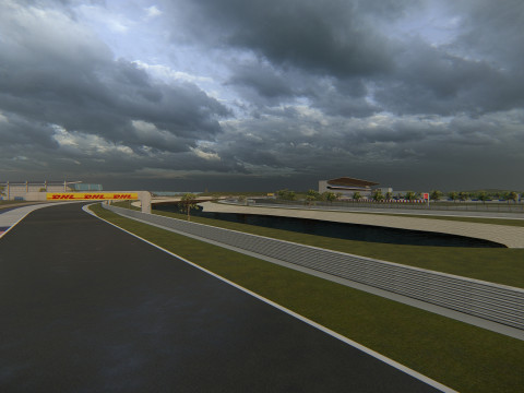 Autodromo Internacional San Angustino Modello 3D