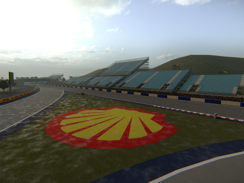 Autodromo Internacional San Angustino Modello 3D
