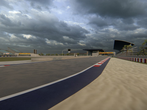 Autodromo Internacional San Angustino Modello 3D
