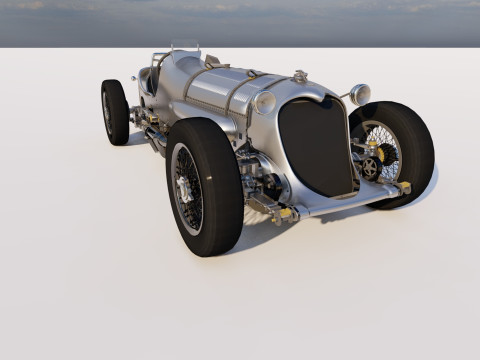 Napier Railton 1933 3D 모델