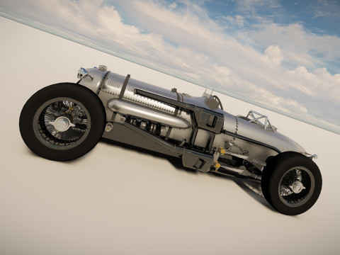 Napier Railton 1933 3D 모델