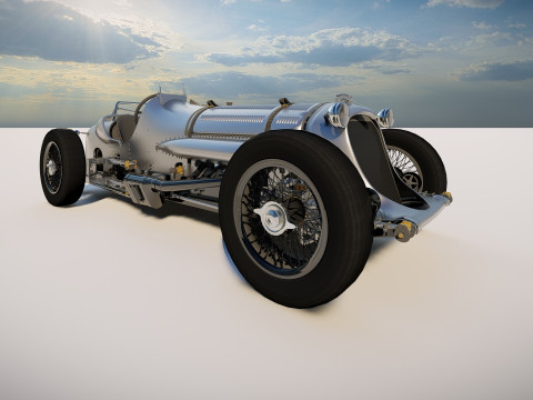 Napier Railton 1933 3D 모델