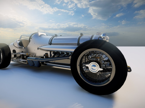 Napier Railton 1933 3D 모델