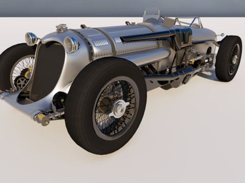 Napier Railton 1933 3D 모델