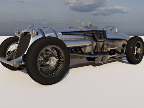 Napier Railton 1933 3D 모델