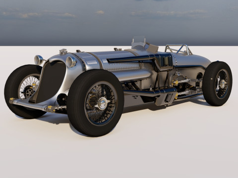 Napier Railton 1933 3D 모델