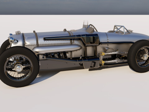Napier Railton 1933 3D 모델