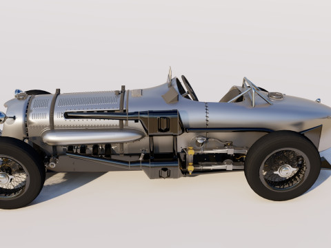 Napier Railton 1933 3D 모델