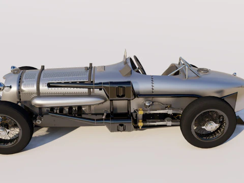 Napier Railton 1933 3D Modell
