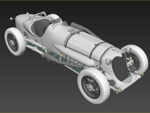 Napier Railton 1933 3D 모델