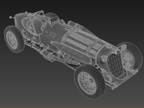 Napier Railton 1933 3D 모델