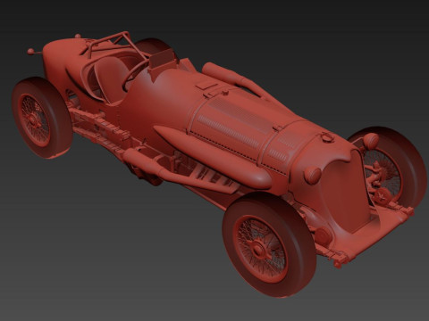 Napier Railton 1933 3D 모델