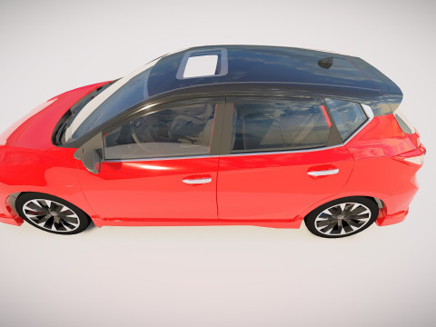 Nissan Tiida 2023 3D Модель