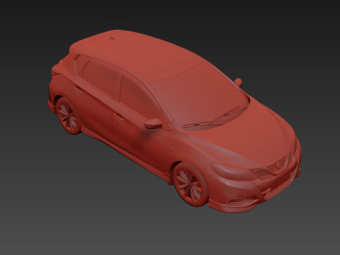 Nissan Tiida 2023 3D Модель