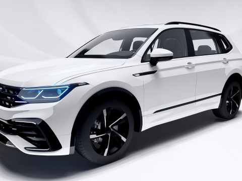 Volkswagen Tiguan 2024 3D Model