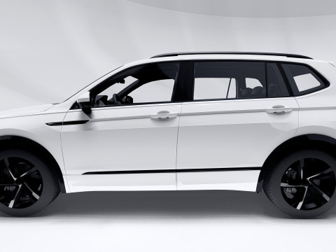 Volkswagen Tiguan 2024 3D Model