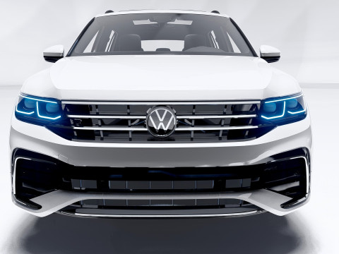 Volkswagen Tiguan 2024 3D Model