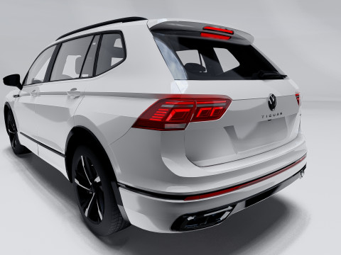 Volkswagen Tiguan 2024 3D Model