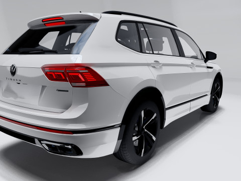 Volkswagen Tiguan 2024 3D Model