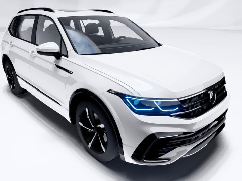 Volkswagen Tiguan 2024 3D Model