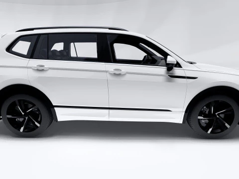 Volkswagen Tiguan 2024 3D Model