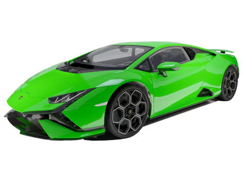 람보르기니 우라칸 테크니카 3D 모델