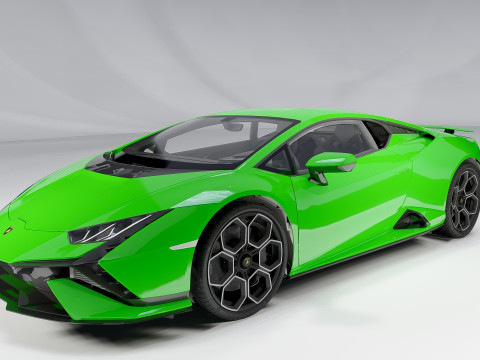 Lambo rghini Huracan Tecnica Modèle 3D