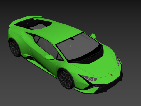 Lambo rghini Huracan Tecnica Modèle 3D