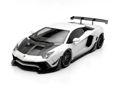 Lambo rghini Aventador LP 700-4 &Ouml;zg&uuml;rl&uuml;k Y&uuml;r&uuml;y&uuml;ş&uuml; 3D Model