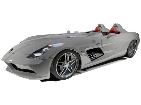 Mercedes-Benz SLR Stirling Moss 2010 3D Model