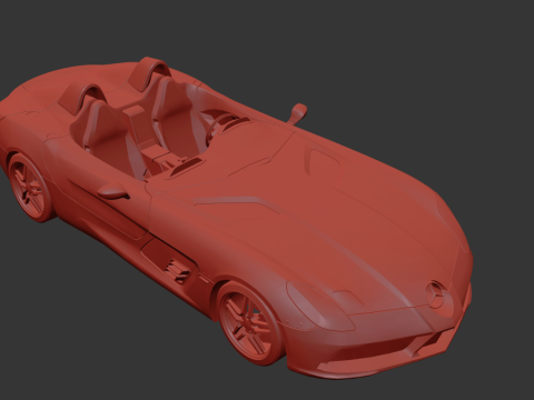 Mercedes-Benz SLR Stirling Moss 2010 Modèle 3D