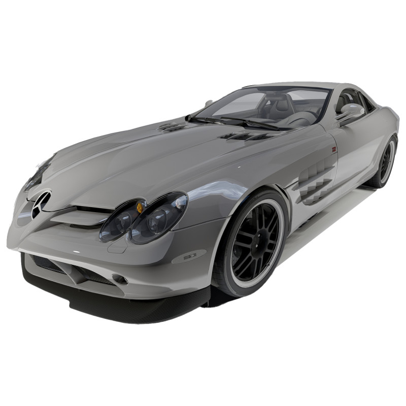 Mercedes-Benz SLR McLaren 722 Edition 2006 Model 3D .c4d .max .obj .3ds .fbx .stl .blend