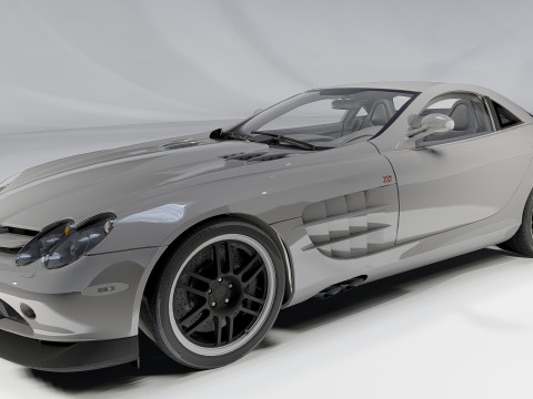 Mercedes-Benz SLR McLaren 722 Edition 2006 Model 3D