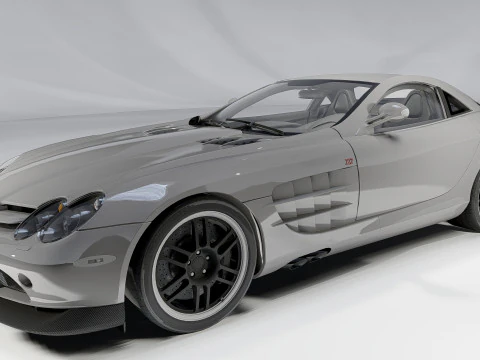 Mercedes-Benz SLR McLaren 722 Edition 2006 3D Model