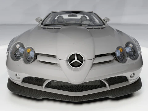 Mercedes-Benz SLR McLaren 722 Edition 2006 3D Model